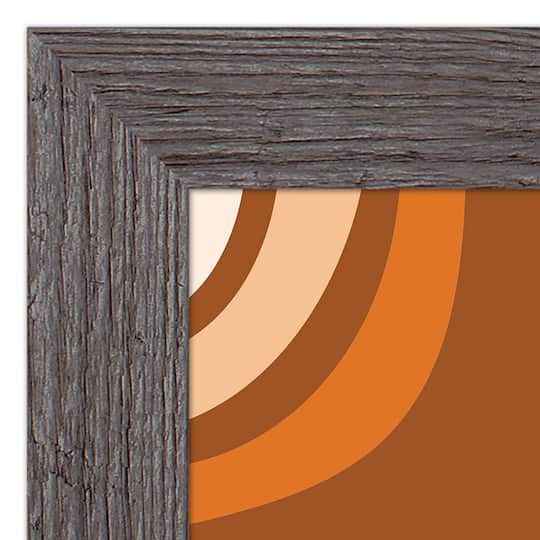 Family Gathers Here 36" x 12" Western Gray Framed Print